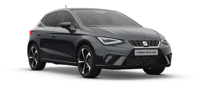 SEAT Ibiza FR 2026 gris graphite, vue trois quarts avant